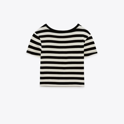 UNICORN women's crop top shirt cropped crop top light brown white green khaki black s m l