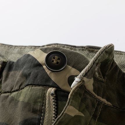 UNICORN Men Military Style Outdoor Hiking Cargo Shorts Khaki Army Green s m l xl xxl xxxl