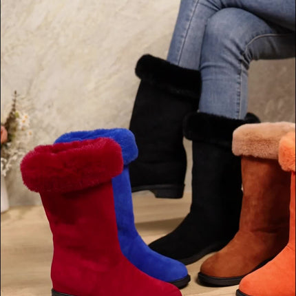 UNICORN Womens Classic Plush Style Boots with a Soft Touch Shoes