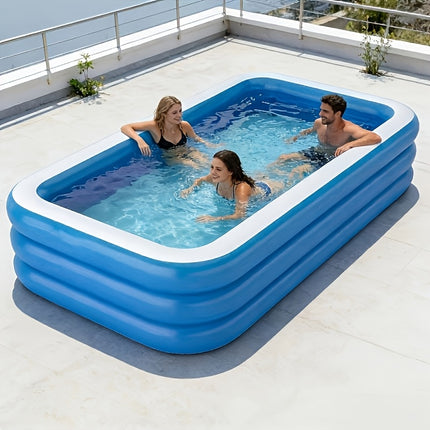 UNICORN Large Luxury Inflatable Swimming Pool Three-layer Structure for Indoor outdoor