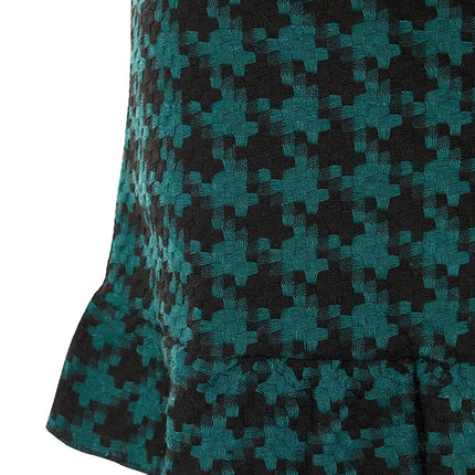 UNICORN Women's skirt check orange green black xs s m l xl