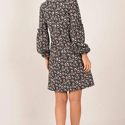 UNICORN Women's floral dress black s m l xl