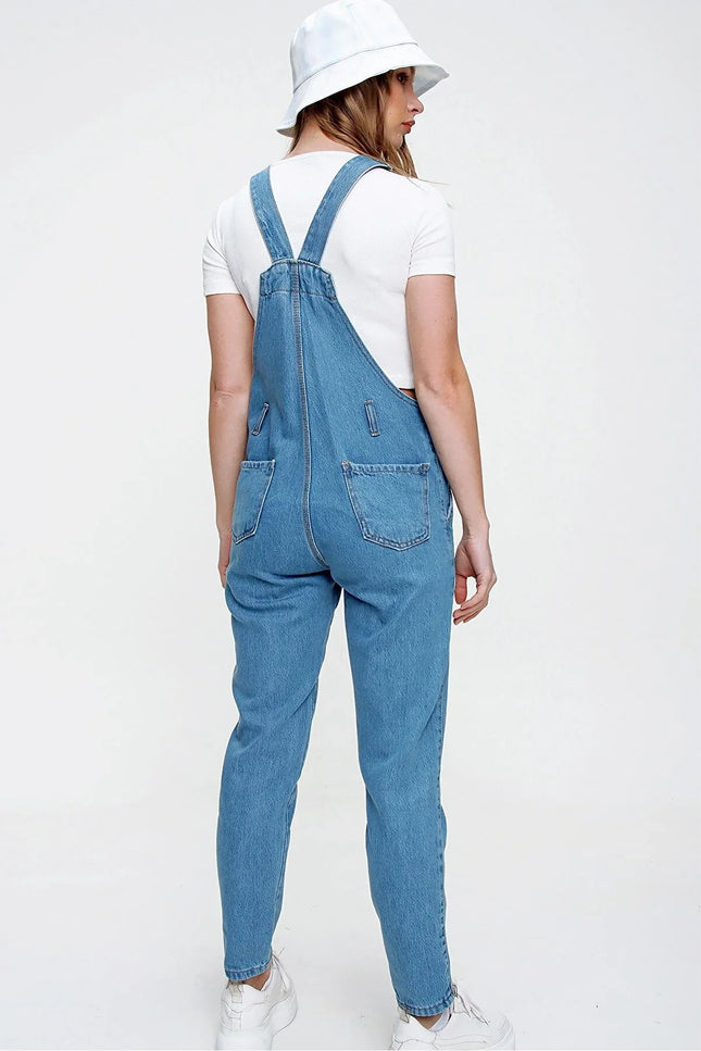 UNICORN Women's jumpsuit blue black xs s m l xl