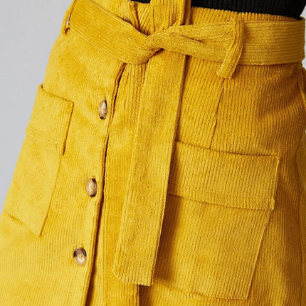 UNICORN Women's skirt yellow xs s m l