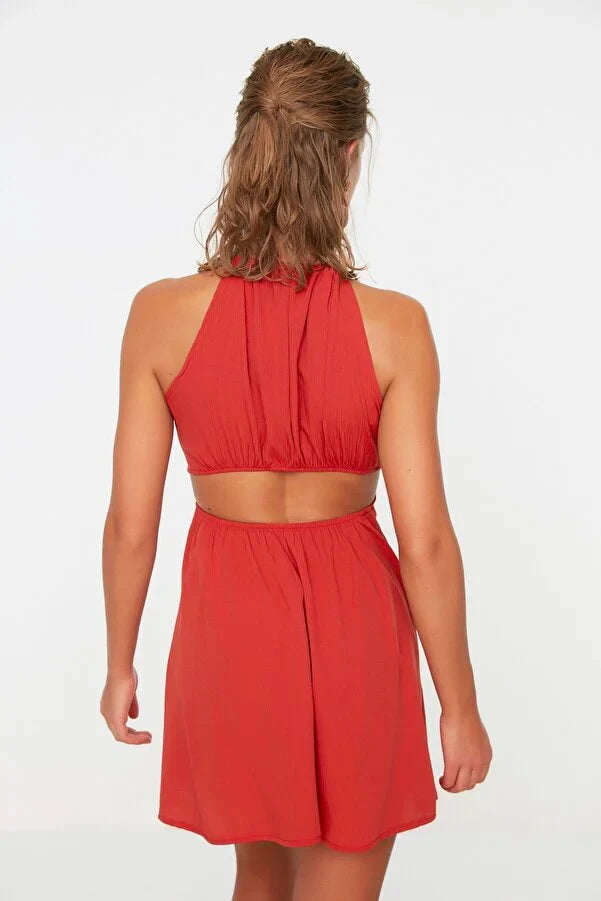 UNICORN Women's sleeveless dress red xs s m l xl