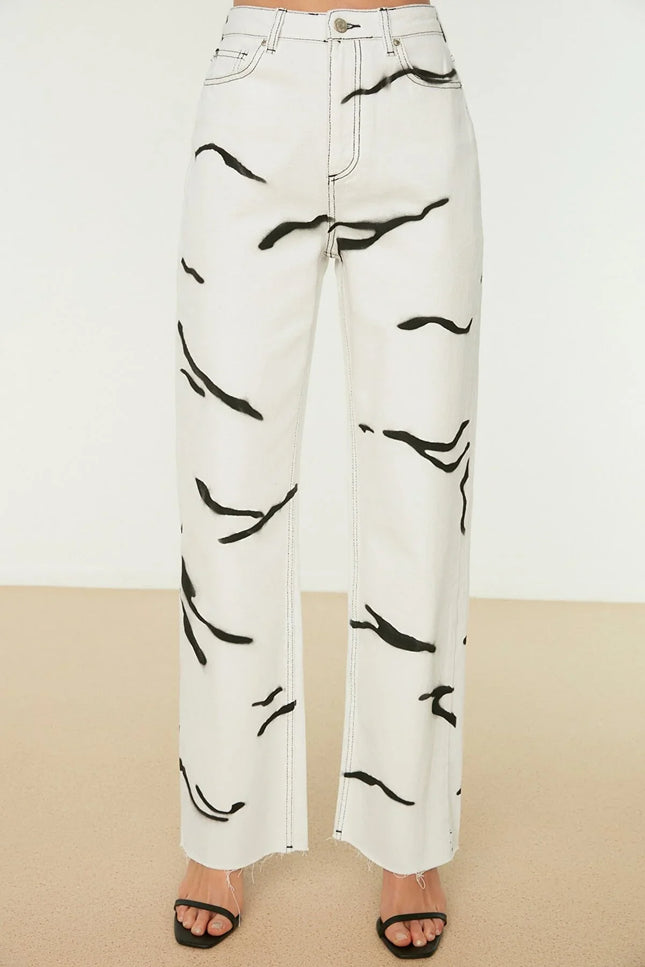 UNICORN Women's jeans white black xs s m l