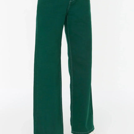 UNICORN Women's jeans dark green orange xxs xs s m l xl