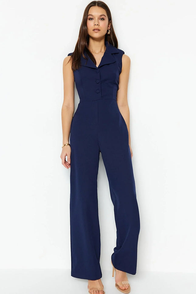 UNICORN Women's jumpsuit navy blue xs s m l xl