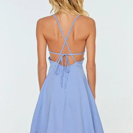 UNICORN Women's sleeveless dress light blue xs s m l xl