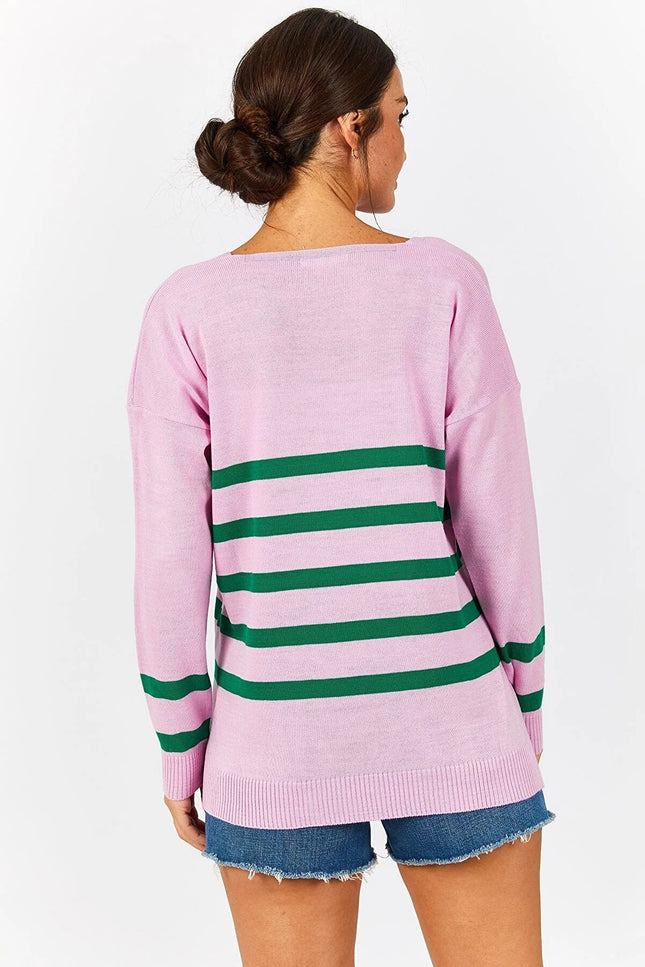 UNICORN Women's sweater pink red gray green black white dark gray s m l
