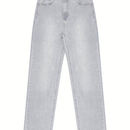 UNICORN Women Stretchy Slim Fit Straight Denim Jeans grey s m l xl