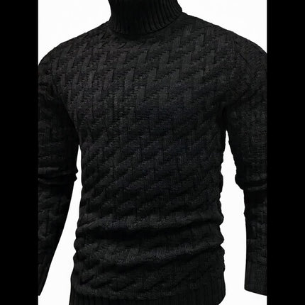 UNICORN High-neck Knitted Pullover, Trendy and Versatile, Perfect for Casual s m l xl xxl