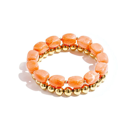 Armbanden set oranje