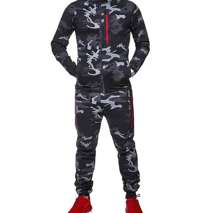 UNICORN Men's tracksuit camouflage gray green dark gray xs s m l xl xxl