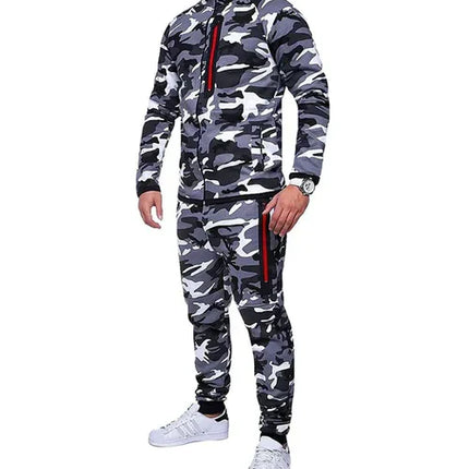 UNICORN Men's tracksuit camouflage white green dark gray xs s m l xl 2XL 3XL