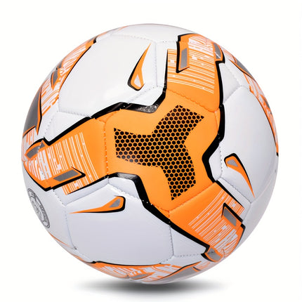 UNICORN Pro Size 5 Soccer Ball Men's and Women's, highly elastic, Blue Orange