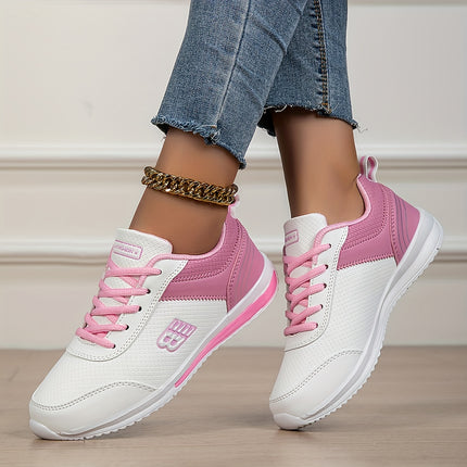 UNICORN White Casual Sneakers for Women, Lightweight And Breathable