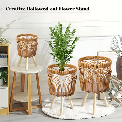 UNICORN Removable leg Nordic style circular flower pot rack