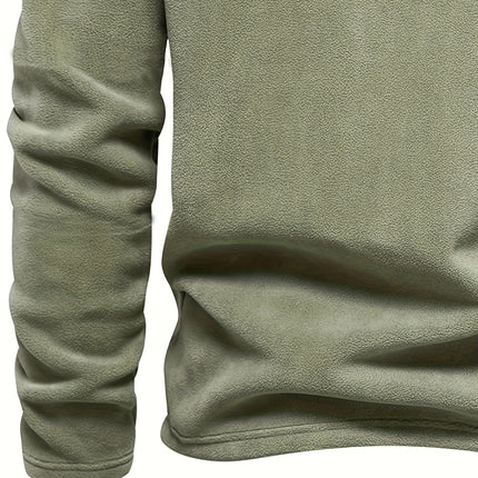 UNICORN Men's Sweatshirt with Stand-Up Collar, Half-Zip, Long Sleeves s m l xl xxl