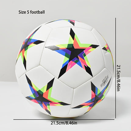 UNICORN Personalized Size 5 Soccer Ball with Custom Engraved Name & Logo Faux Leather