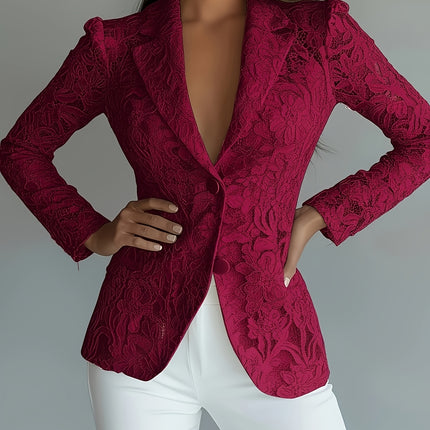 UNICORN Elegant Semi-Sheer Spring And Summer Blazer with Lining for Women s m l xl xxl