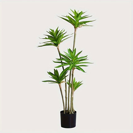 UNICORN Large Indoor Artificial Plant Resembling a Lily Bamboo