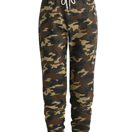 UNICORN Men's Drawstring Spring/Autumn Pure Cotton Camouflage Casual Pants xs s m l xl xxl