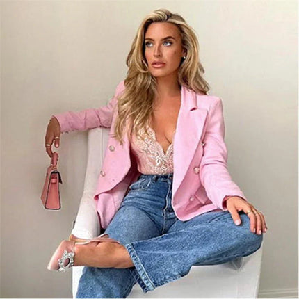 UNICORN Women's blazer pink xs s m l