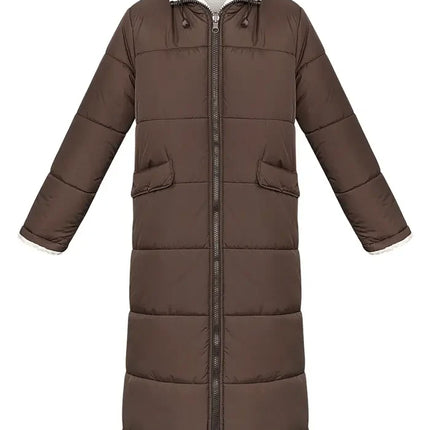 UNICORN Nylon long coat - Brown -  S M L