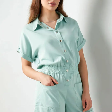 UNICORN Colorful playsuit green s m l