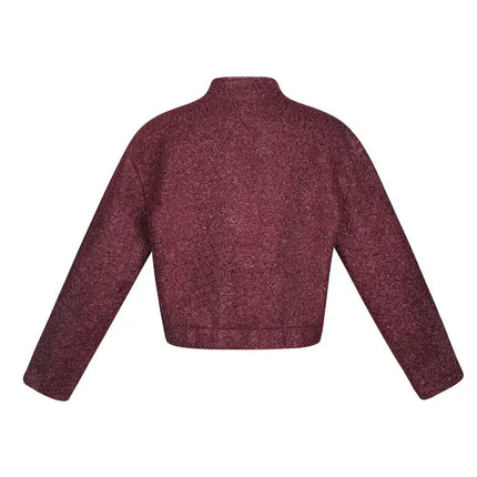 UNICORN Boucle bomber jacket - Red S M L