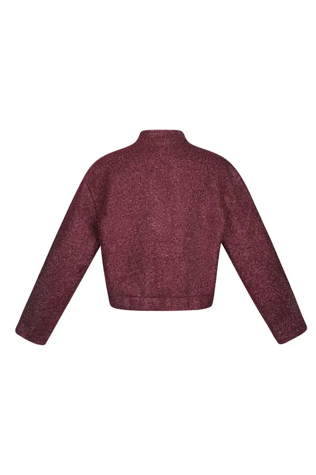 UNICORN Boucle bomber jacket - Red S M L