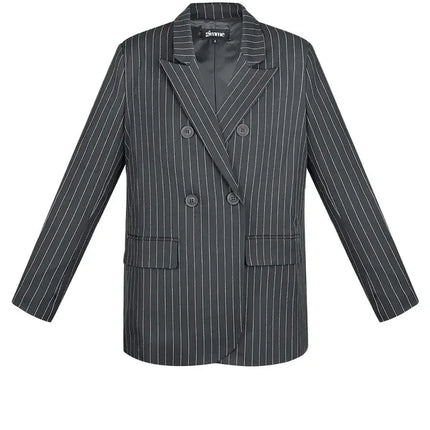 UNICORN Pinstripe Blazer Grey s m l