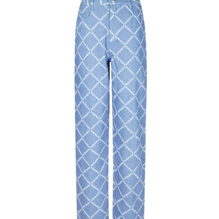 UNICORN Jeans grids of grace light blue sm l