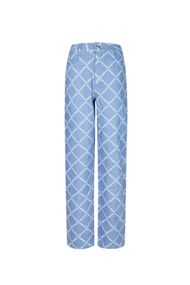 UNICORN Jeans grids of grace light blue sm l