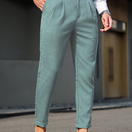 UNICORN Casual Fashion Versatile Suit with Pleated Long Pants s m l xl xxl