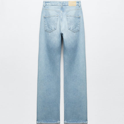 UNICORN women's long jeans jeans sturdy high waist wide legs xxs xs s m l xl xxl xxxl