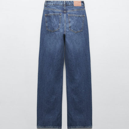 UNICORN women's long jeans jeans sturdy high waist wide legs xxs xs s m l xl xxl xxxl