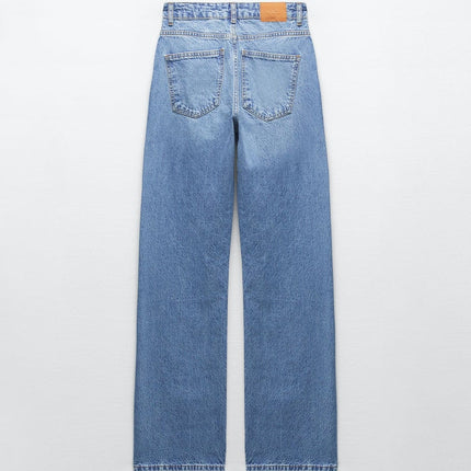 UNICORN women's long jeans jeans sturdy high waist wide legs xxs xs s m l xl xxl xxxl