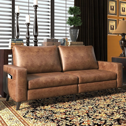 UNICORN 3-Seater Sofa Bed Dimensions 200 x 87 x 80 cm, Brown