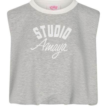Studio Amaya Amour top grijs