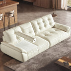 30*100cm /11.81*39.4IN / Self-adhesive leather patch - off-white