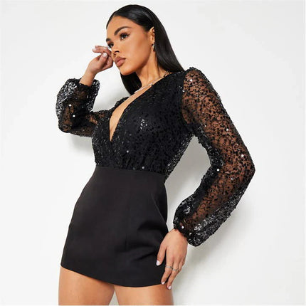 UNICORN Women's bodysuit black pink xs s m l