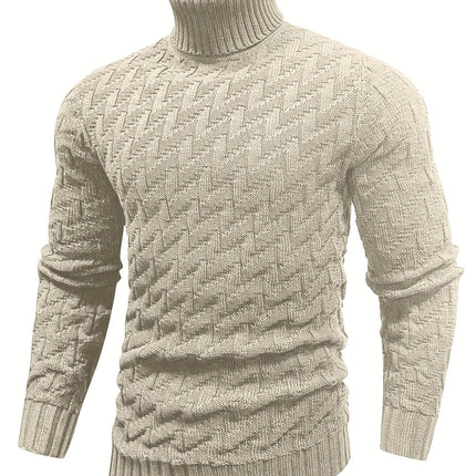 UNICORN High-neck Knitted Pullover, Trendy and Versatile, Perfect for Casual s m l xl xxl