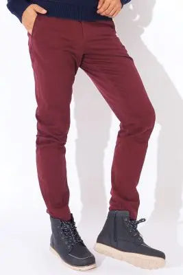 UNICORN Men's pants burgundy red S M L XL XXL XXXL