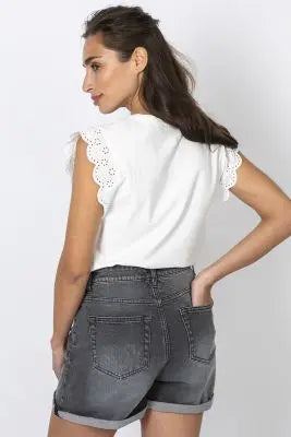 UNICORN women's denim shorts dark grey light blue s m l xl xxl