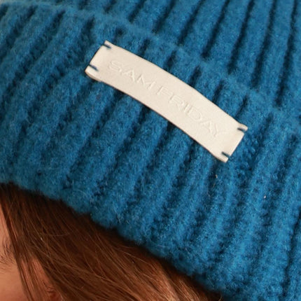 UNICORN Women's winter hat light purple blue dark pink