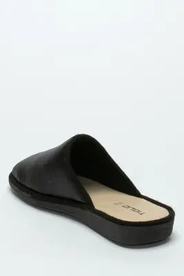 UNICORN Men's open slippers black 40 to 46