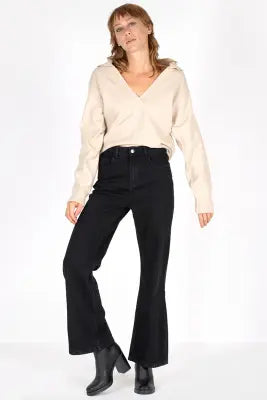 UNICORN Women's long jeans straight jeans light blue black xxs xs s m l xl xxl