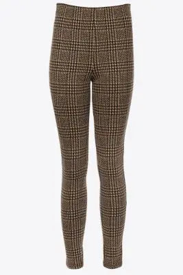 UNICORN Women's long trousers checked brown black s m l xl xxl xxxl